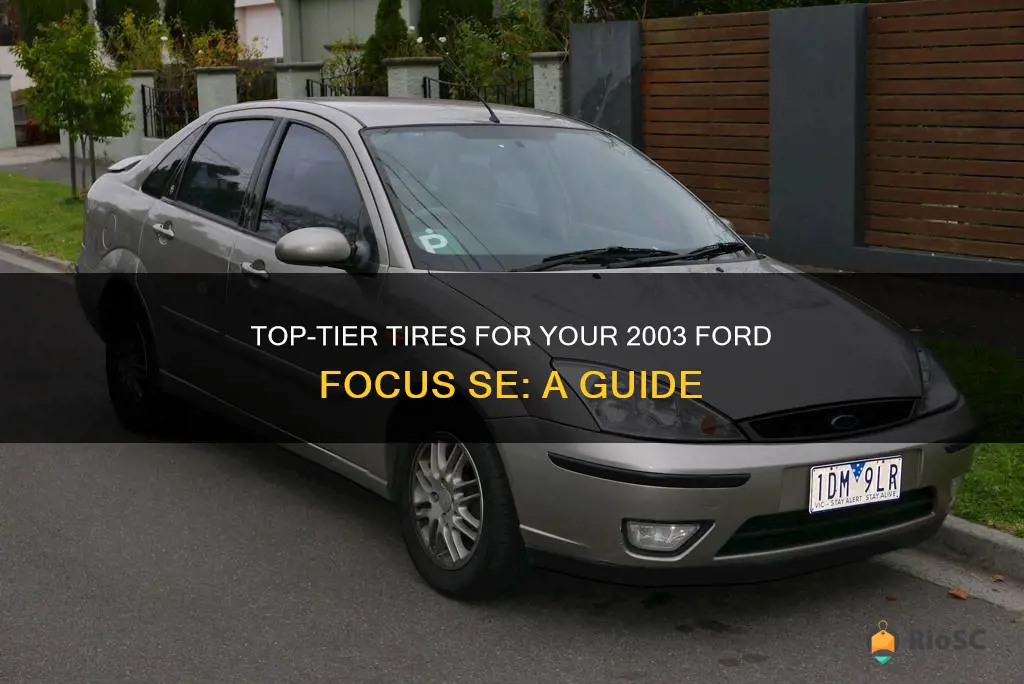 best tires for 2003 ford focus se