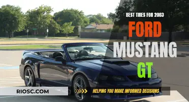 Top-Tier Tires for Your 2003 Ford Mustang GT: Unleashing Performance and Style