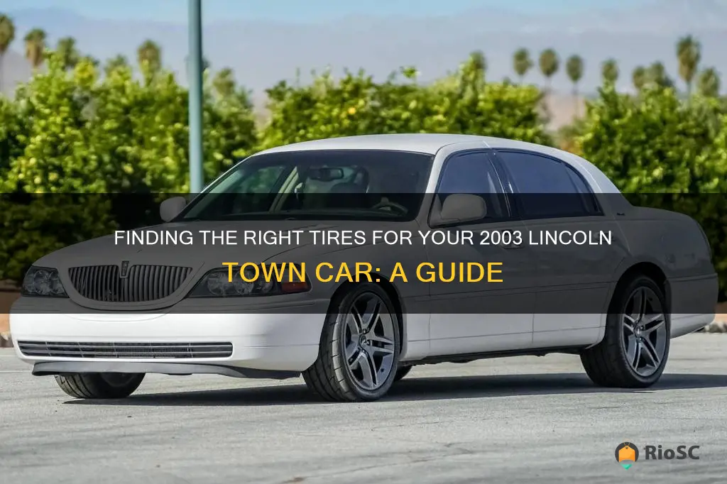 best tires for 2003 lincoln town car