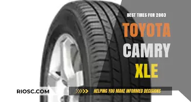 Top-Rated Tires for 2003 Toyota Camry XLE: Enhance Performance and Comfort