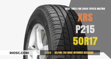 Top-Rated Tires for 2004 Toyota Matrix XRS: P215/50R17 Recommendations