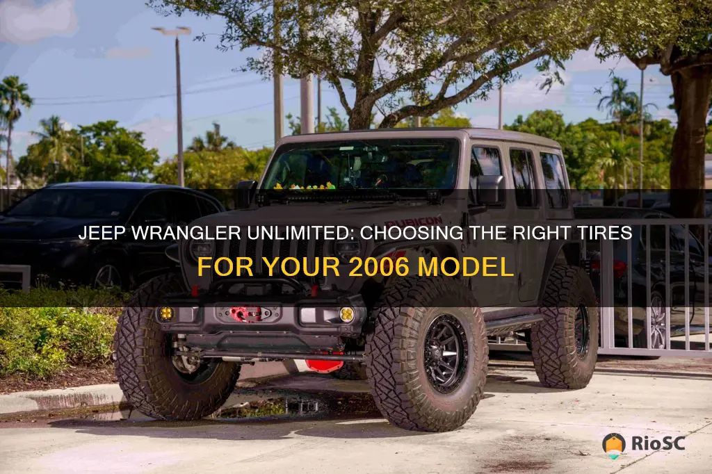 best tires for 2006 jeep wrangler unlimited