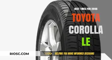 Top-Rated Tires for 2006 Toyota Corolla LE: Enhance Performance and Safety