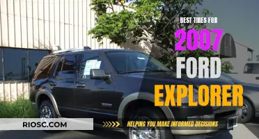 Top-Rated Tires for Your 2007 Ford Explorer: A Comprehensive Guide