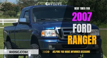 Top-Performing Tires for Your 2007 Ford Ranger: A Comprehensive Guide