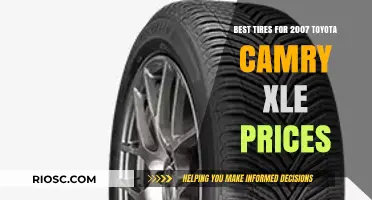Top-Rated Tires for 2007 Toyota Camry XLE: Affordable Options and Pricing Guide