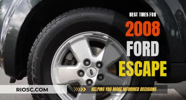 Ford Escape Formula: Choosing the Right Tires for 2008 Models