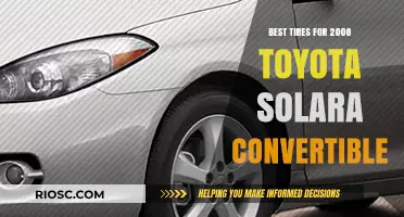 Top-Rated Tires for Your 2008 Toyota Solara Convertible: Performance, Comfort, and Style