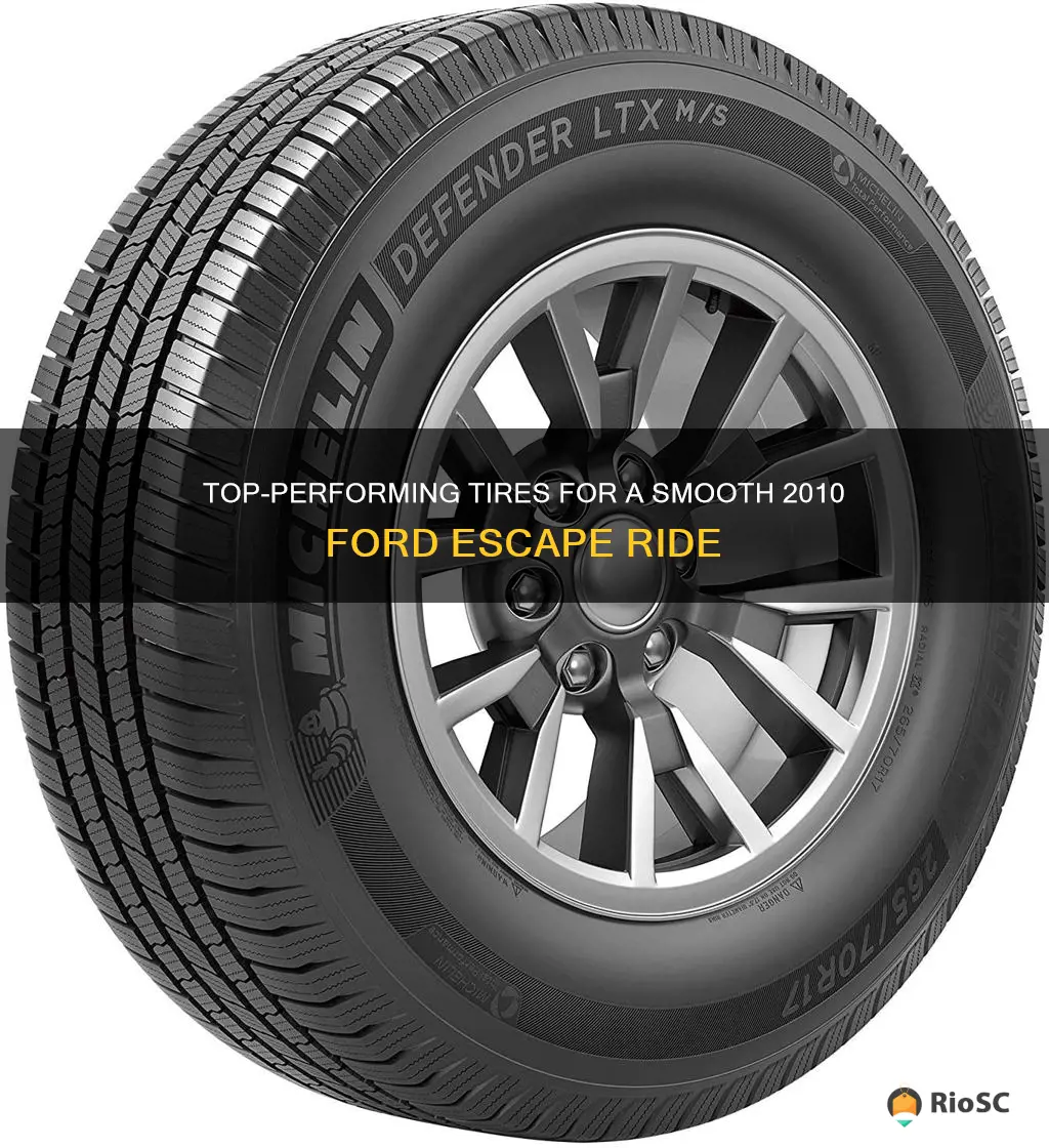 best tires for 2010 ford escape lmtd