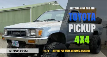 Top-Rated Tires for Your 3rd Gen Toyota Pickup 4x4: Enhance Performance and Durability