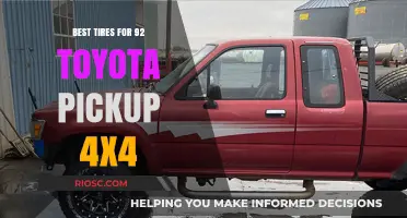 Top-Rated Tires for Your 1992 Toyota Pickup 4x4: Enhance Performance and Durability