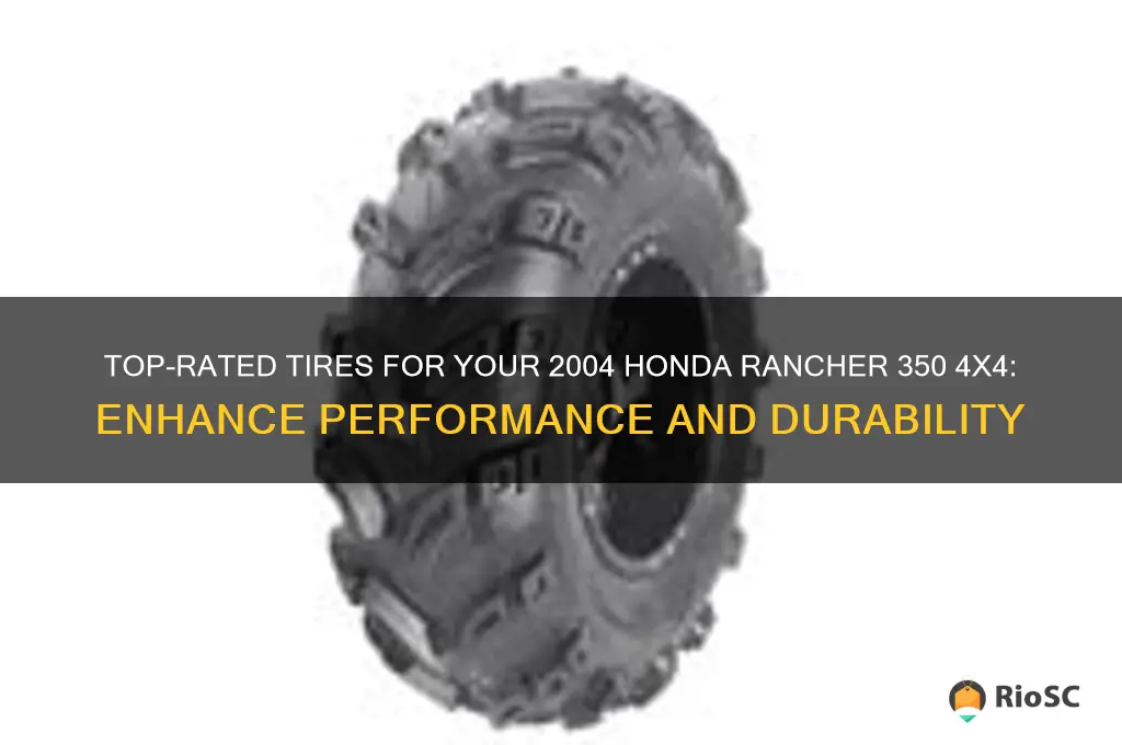 best tires for a 2004 honda rancher 350 4x4