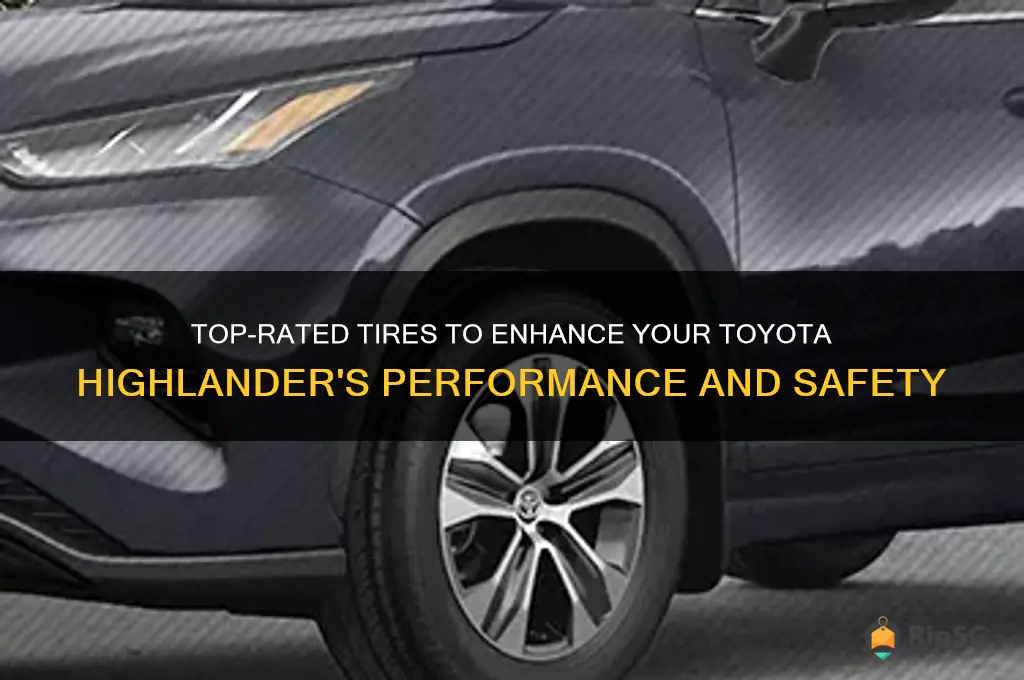 best tires for a toyota highlander