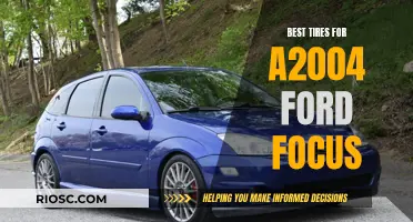 Ford Focus Tire Options: Finding the Best Fit for Your 2004 Model