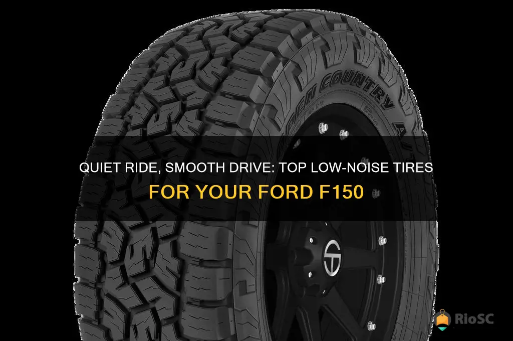best tires for an f150 with low road noise