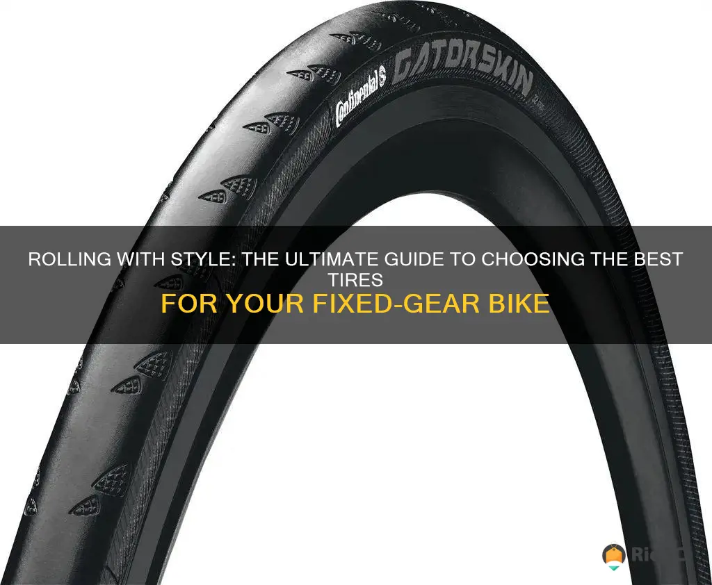 best tires for fixed gear bike