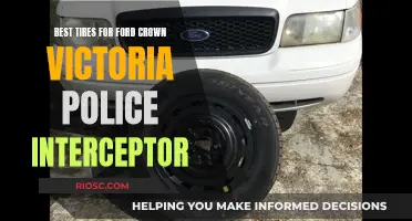 Choosing the Right Tires for Your Ford Crown Victoria Police Interceptor