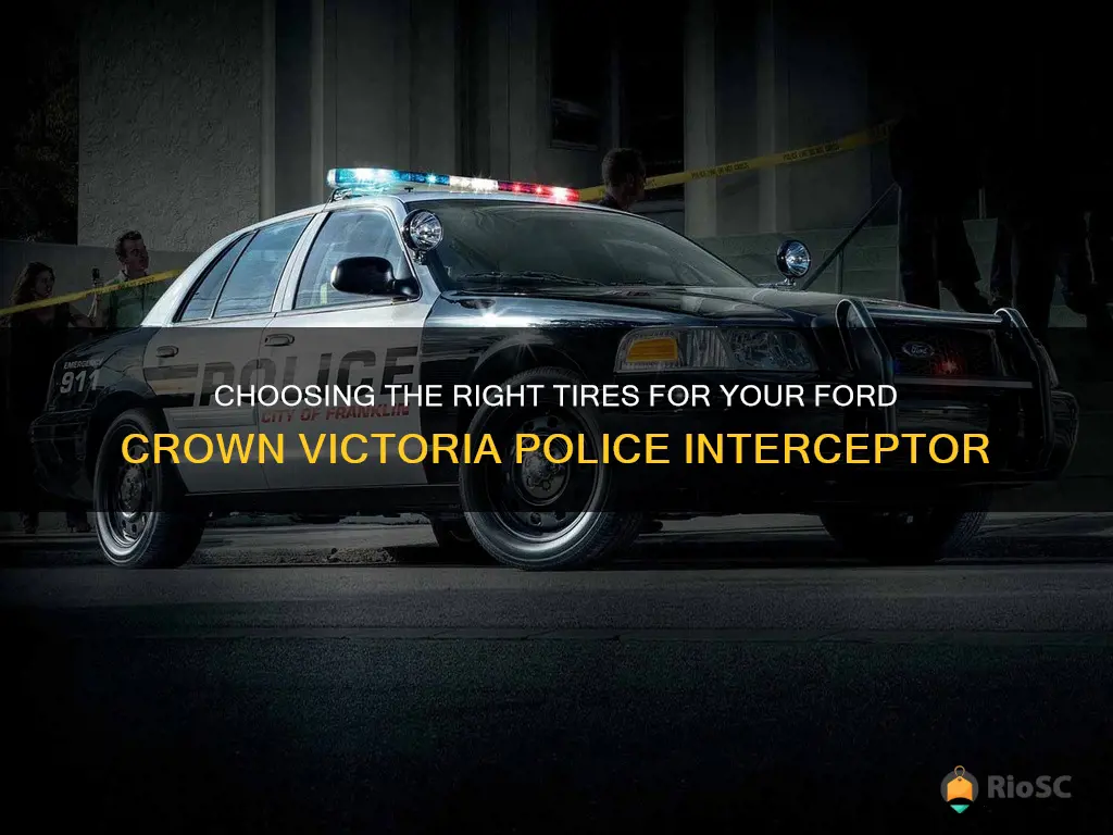 best tires for ford crown victoria police interceptor