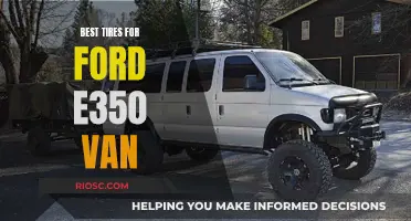 Ford E350 Van: Choosing the Right Tires for Performance and Longevity