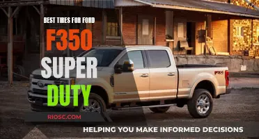 Ford F-350 Super Duty: Choosing the Right Tires for Ultimate Performance