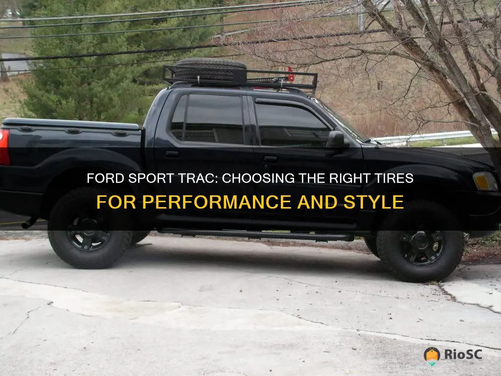 best tires for ford sport trac