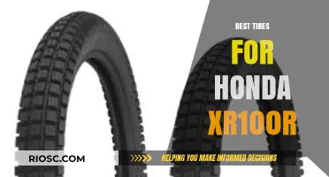 Top-Rated Tires to Enhance Performance and Durability for Your Honda XR100R