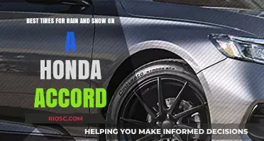 Top-Rated Tires for Rain and Snow Performance on a Honda Accord