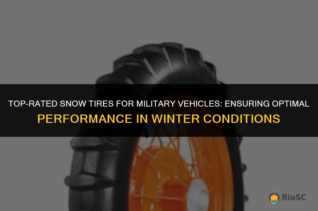 best tires for snow military
