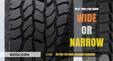 Snow Driving Dilemma: Wide vs. Narrow Tires - Which Offers Better Traction?