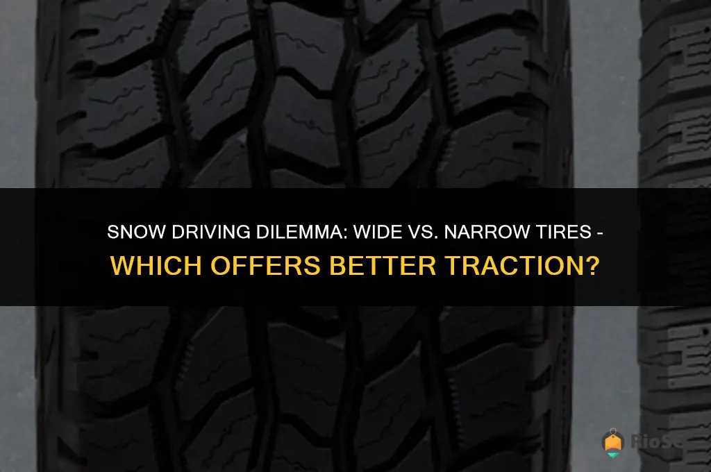 best tires for snow wide or narrow