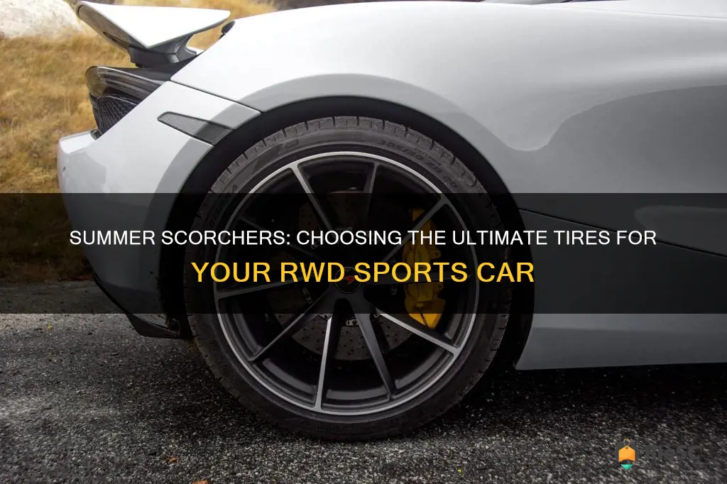 best tires for summer for high power rwd sports cars