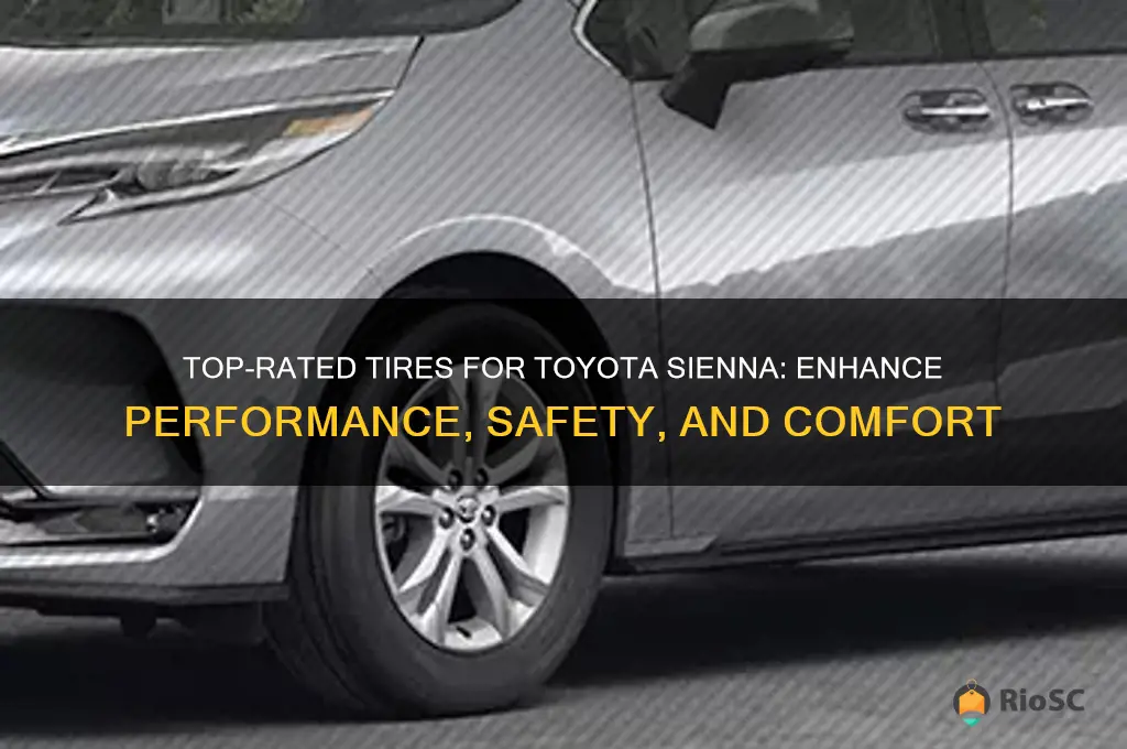 best tires for toyota sienna