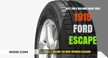 Top Tire Picks for Your 1915 Ford Escape: Including Snow Tires
