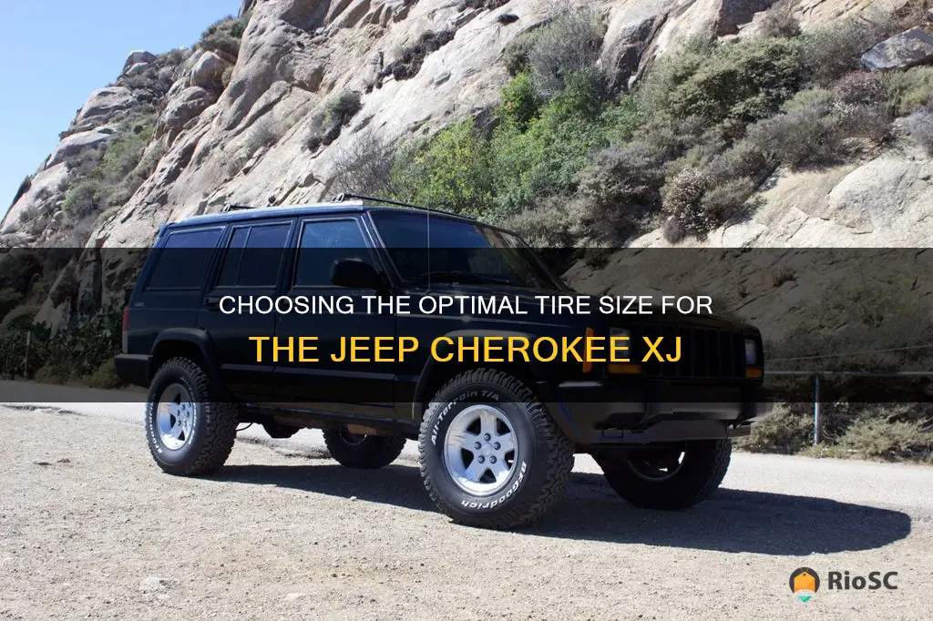 best tires size for jeep cherokee xj