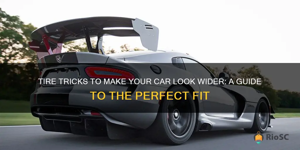 best tires to make car tites appear wider