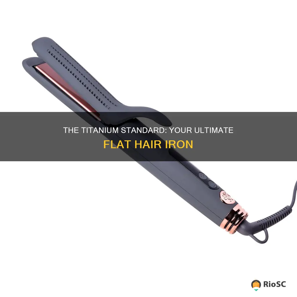 best titatium flat hair iron