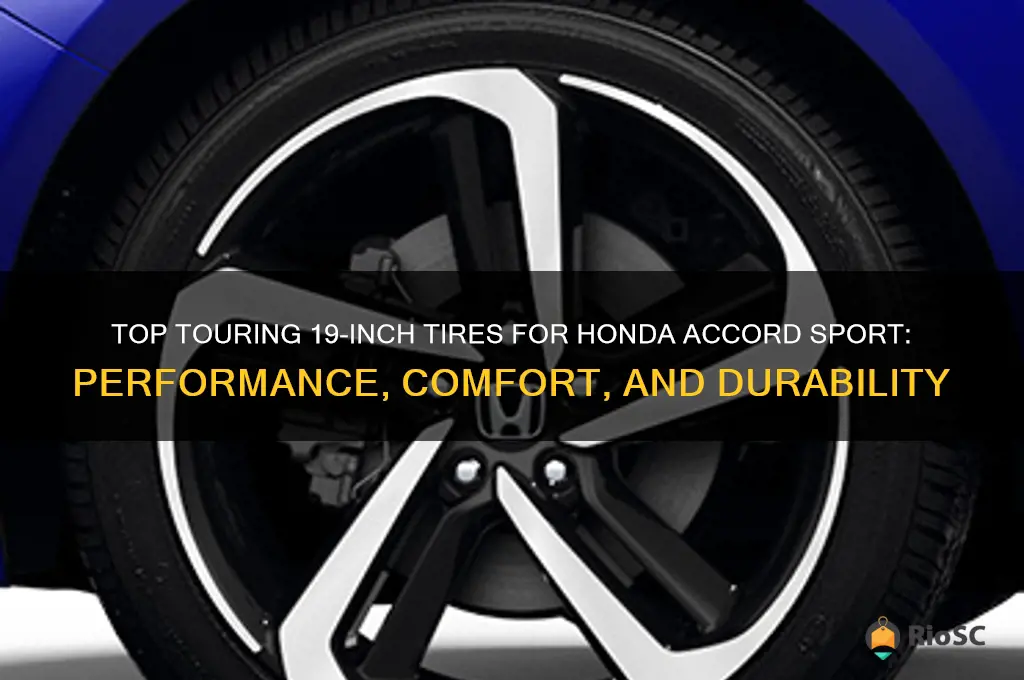 best touring 19 inch tires for honda accord sport