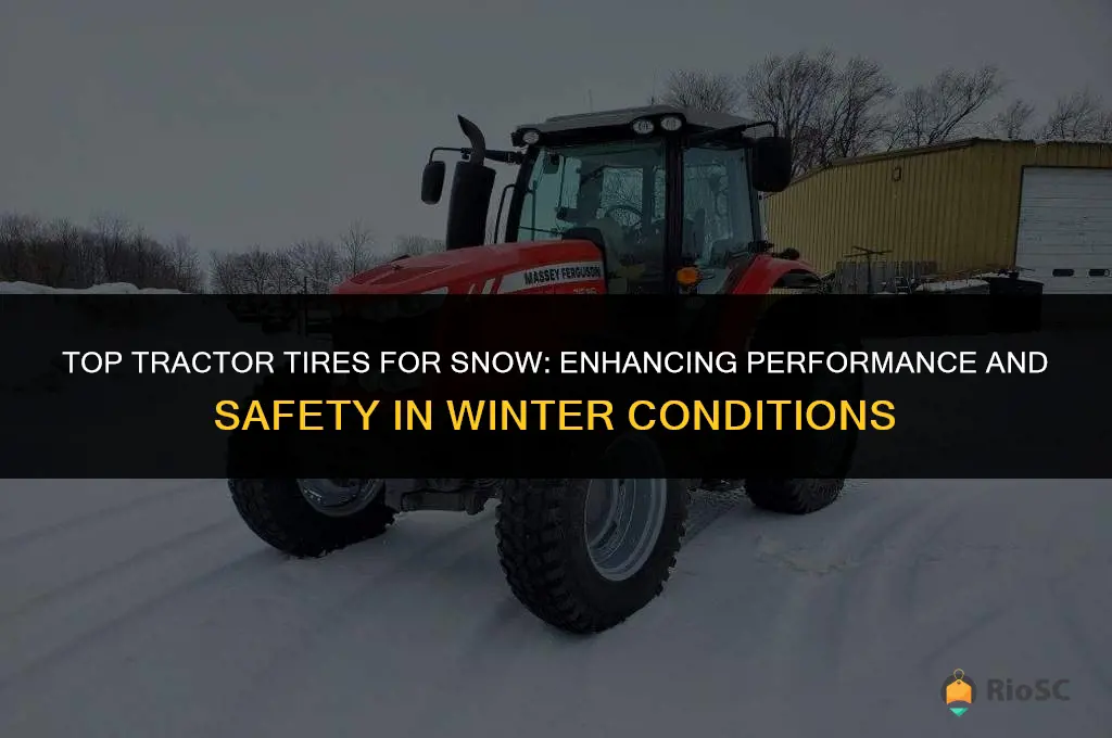 best tractor tires for snow