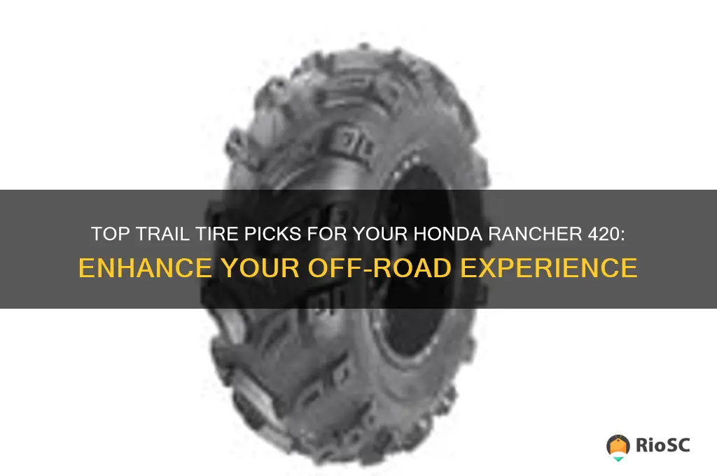 best trail tires for honda rancher 420