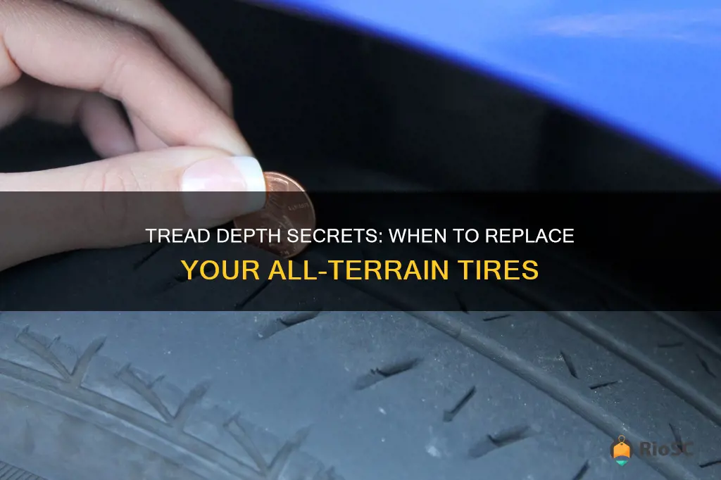 best tread depth to replace all terrain tires