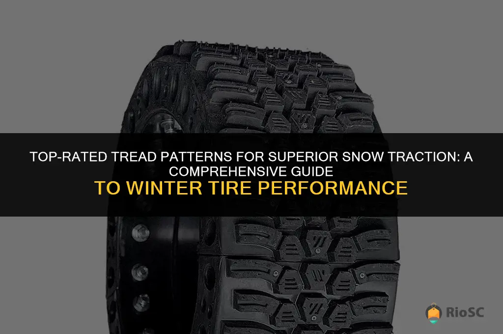 best tread for snow tires
