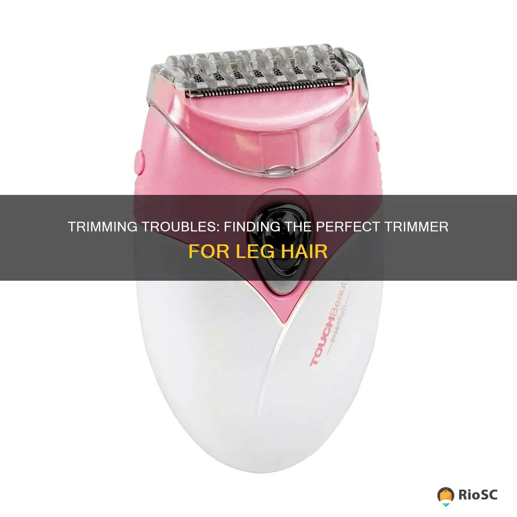 best trimmer for leg hair