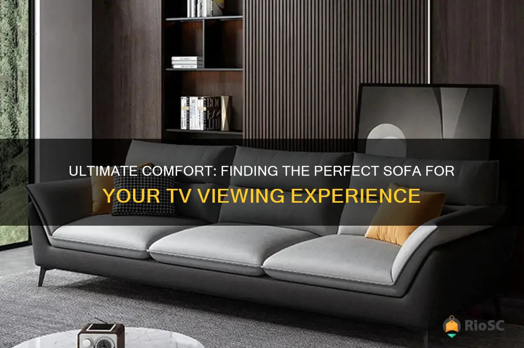 best tv watching sofa
