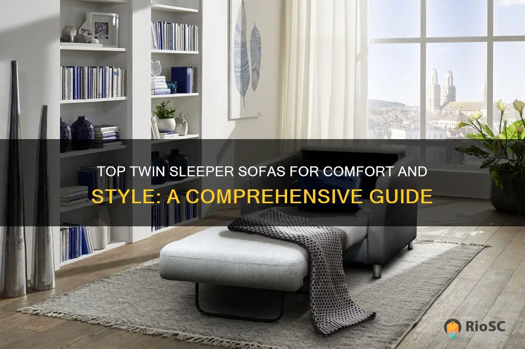 best twin sleeper sofa