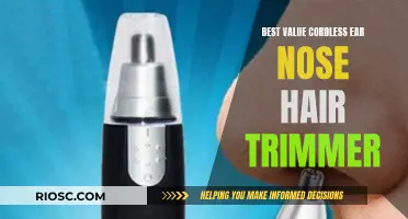 Cordless Convenience: Discovering the Ultimate Ear and Nose Hair Trimmer