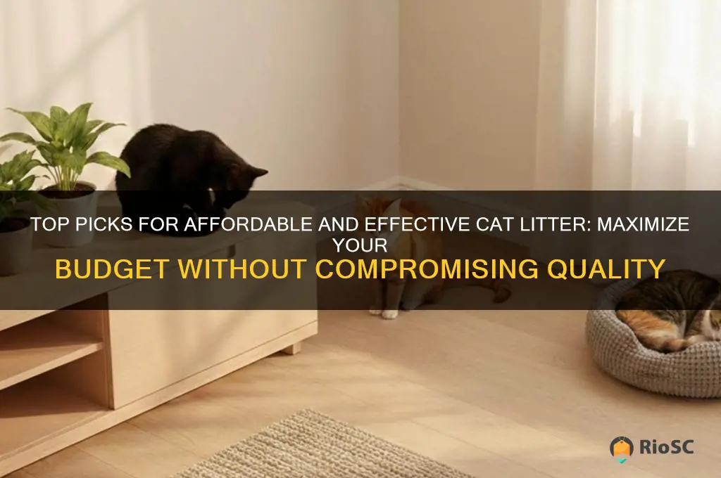 best value for money cat litter