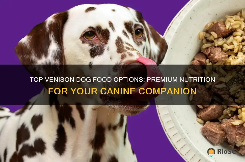best venison dog food