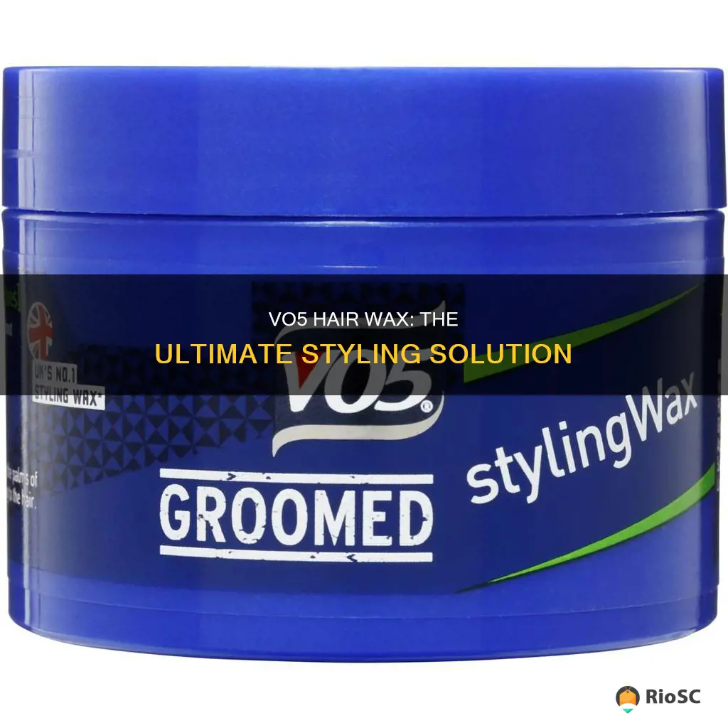 best vo5 hair wax