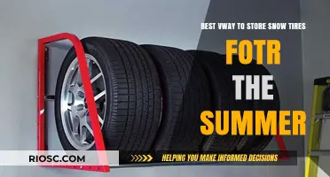 Optimal Snow Tire Storage Solutions for Summer: Protecting Your Investment
