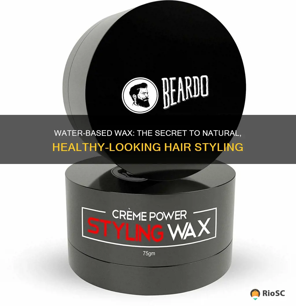 best water based hair wax